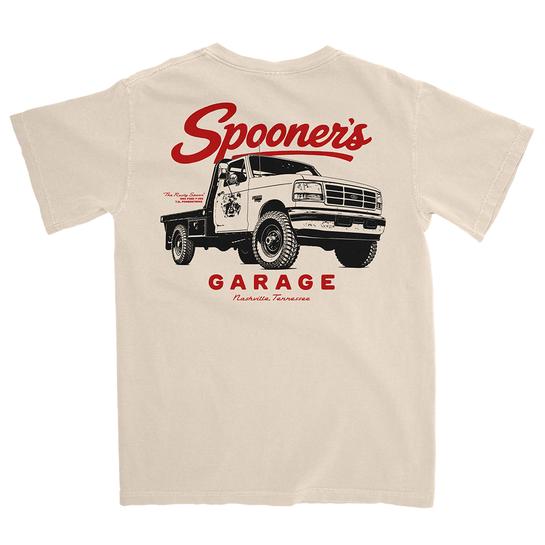 The Rusty Spoon Pocket Tee