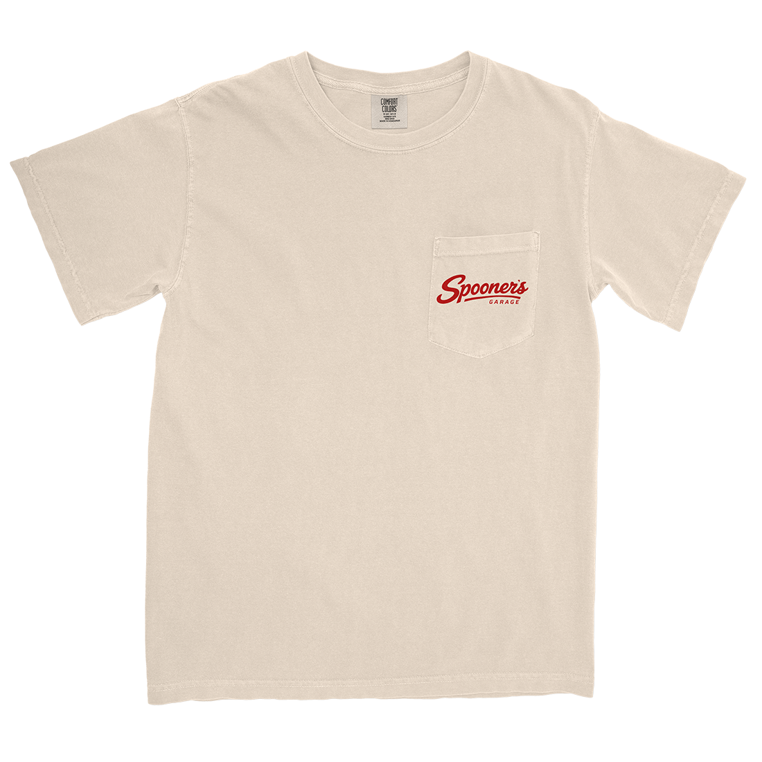 The Rusty Spoon Pocket Tee